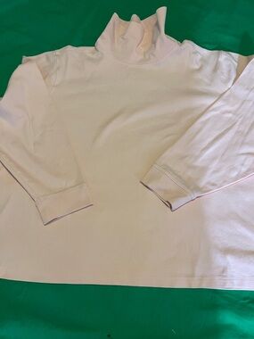 L.L. Bean Pale Pink Turtleneck Top